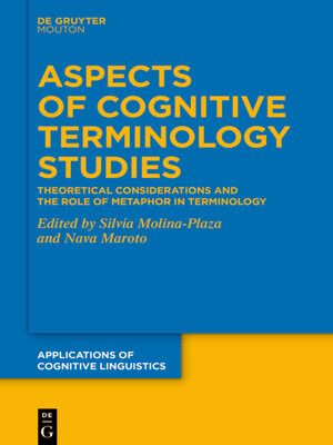 cover image of Aspects of Cognitive Terminology Studies